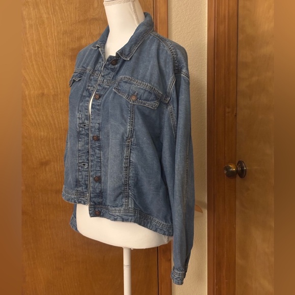Free People Tencel Swing Jacket - Picture 4 of 9